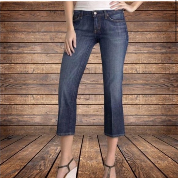 Citizens of Humanity Kelly Low Waist Cropped Jeans - Picture 2 of 14
